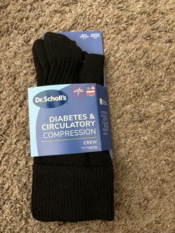 Dr scholls diabetic and circulation socks (new)