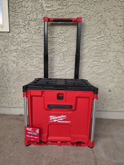 Milwaukee packout rolling drawer toolbox with dividers brand new never used Hablo español Price is firm Precio es firme