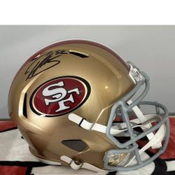 San Francisco 49ers Patrick Willis Full Size Autographed Replica Helmet 