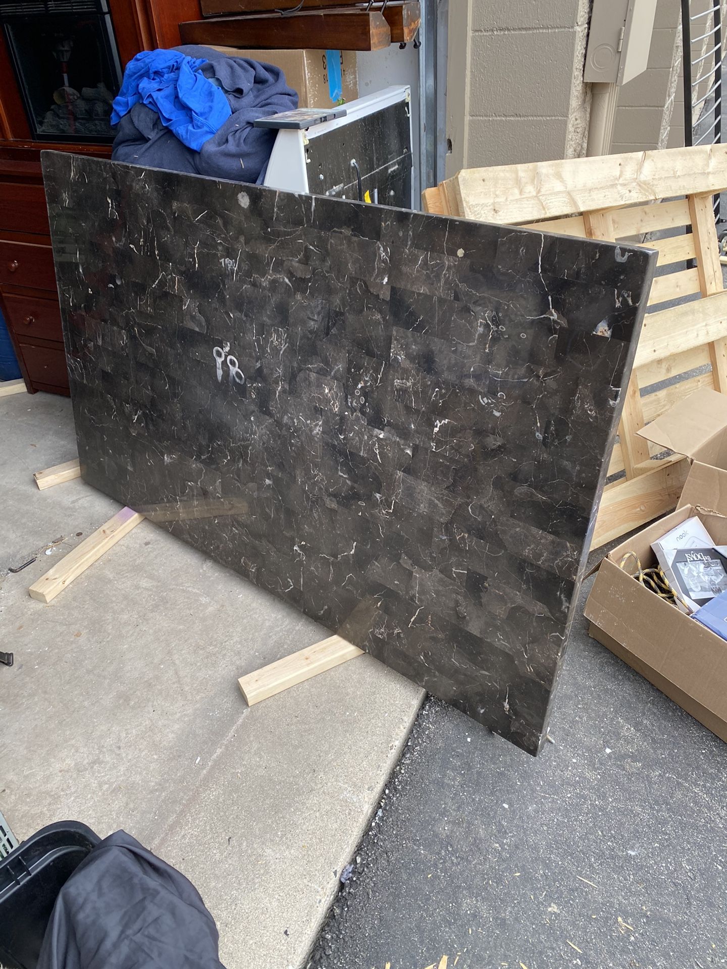 Marble Kitchen Table