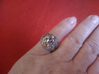 Tanzanite & Silver Ring