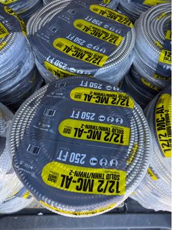 MC Wire 12/2 Electrical Wire 250ft New $220 (12/3 250ft MC $280  (price If Each )14/2 MC 10/2 MC 10/3 MC Also Available👇👇👇👇read the description be