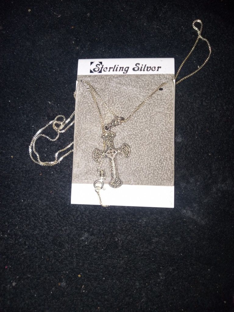 Ss Cross N Necklace 