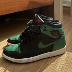 Jordan 1 Retro High Pine Green Black