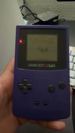 Nintendo Game Boy Color Purple