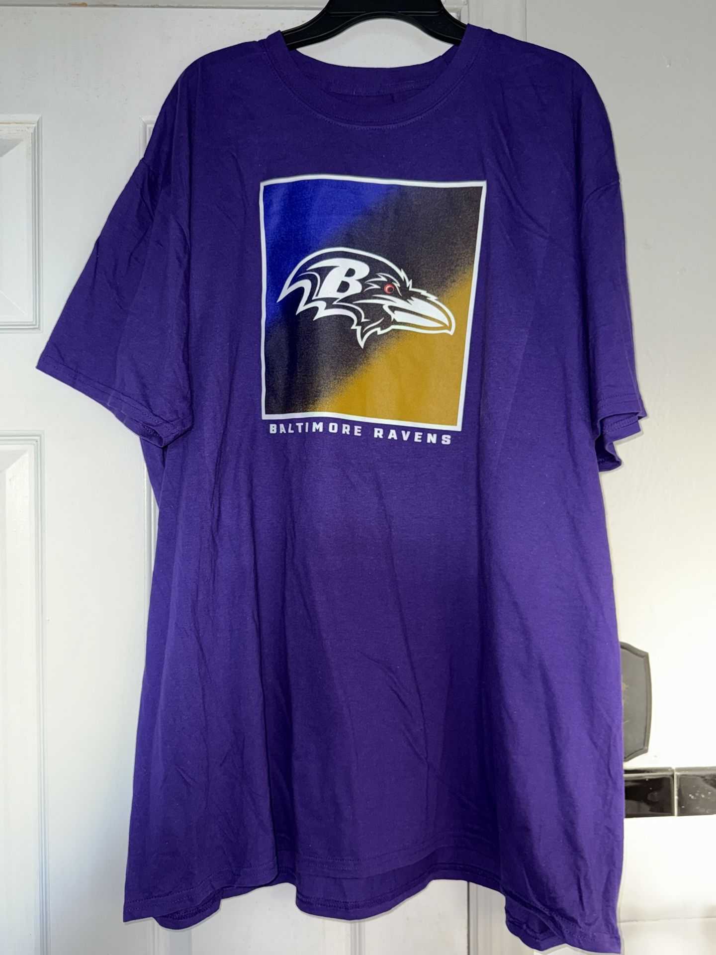 NFL Team Apparel Baltimore Ravens Football Graphic T Shirt Men’s Size 3XL New With Tag