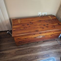 Antique Wooden Trunk.  Priced To Sell  $45