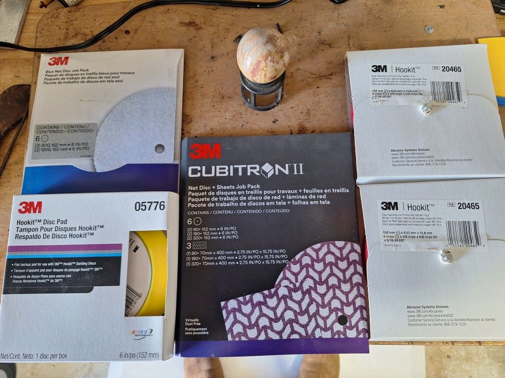 3M Hookit Body Sanding Items