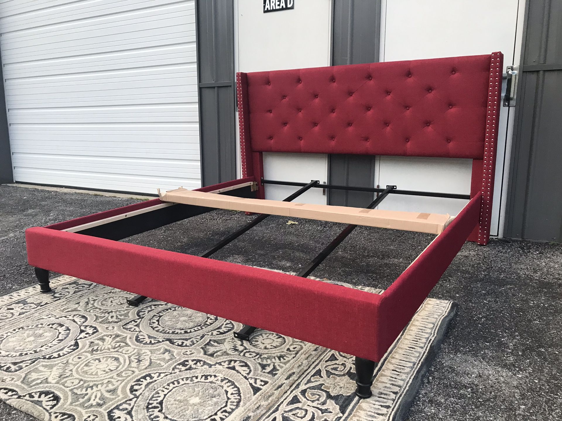 New Adorable king platform bed frame