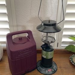 Coleman 2 Mantle Propane Lantern & Carry Case 