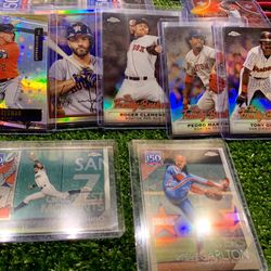 Baseball Cards. Astros Altuve Bregman Ichiro Tony Gwynn Roger Clemens Topps 150