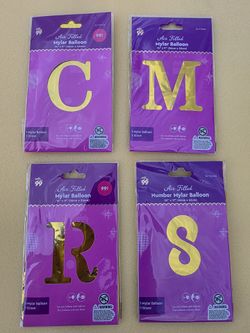 Air Filled Mylar Balloons