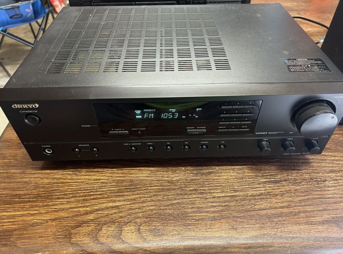 Onkyo TX-8011 2-Channel Stereo Receiver (Black)