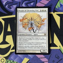Myojin of Cleansing Fire - Champions of Kamigawa lightly played MTG Magic the Gathering