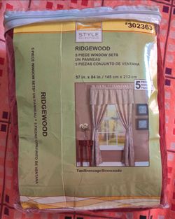 Style Selections Ridgewood 5-Piece Window Set