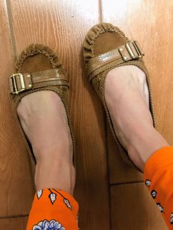 Tan Suede Ballet Flats 🥿 by nurture 9 1/2