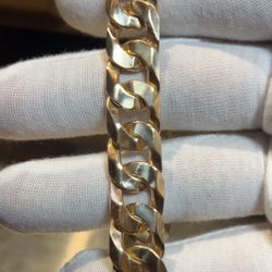 14k Gold Bracelet Heavy 