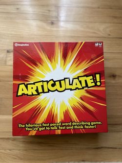 ARTICULATE! THE TALK AND THINK FAST BOARD GAME