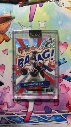 Rob Gronkowski Wild Card Comix #87 2/5 Card