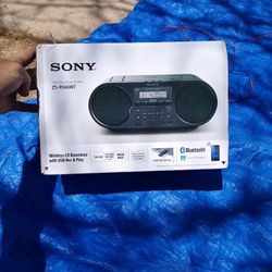 Sony Bluetooth Speaker Zs-rs60bt