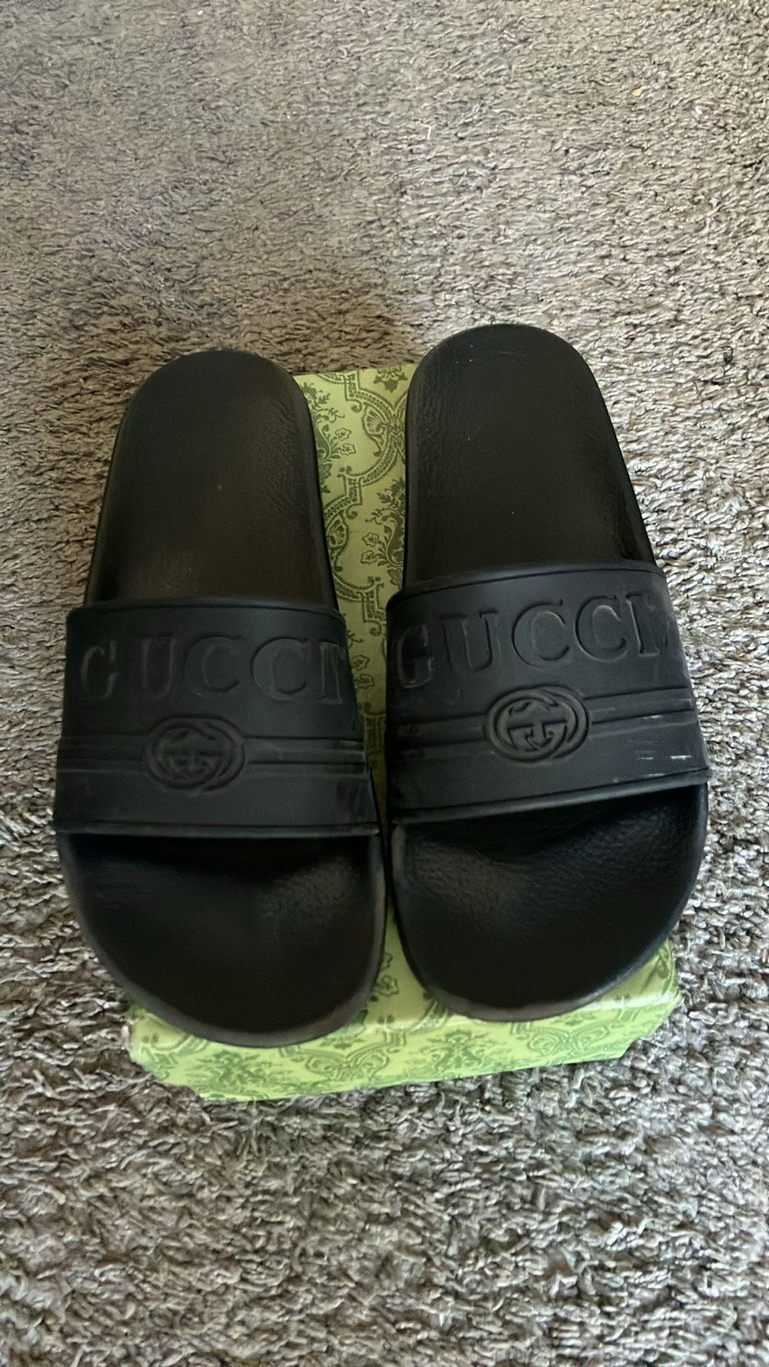 Men Gucci Slides Size 11 