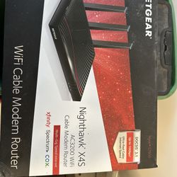 Wireless And Cable Modem Netgear Nighthawk X4s