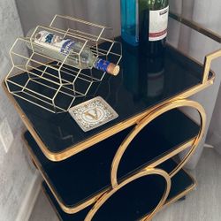 Gold And Black Luxurious Cart 