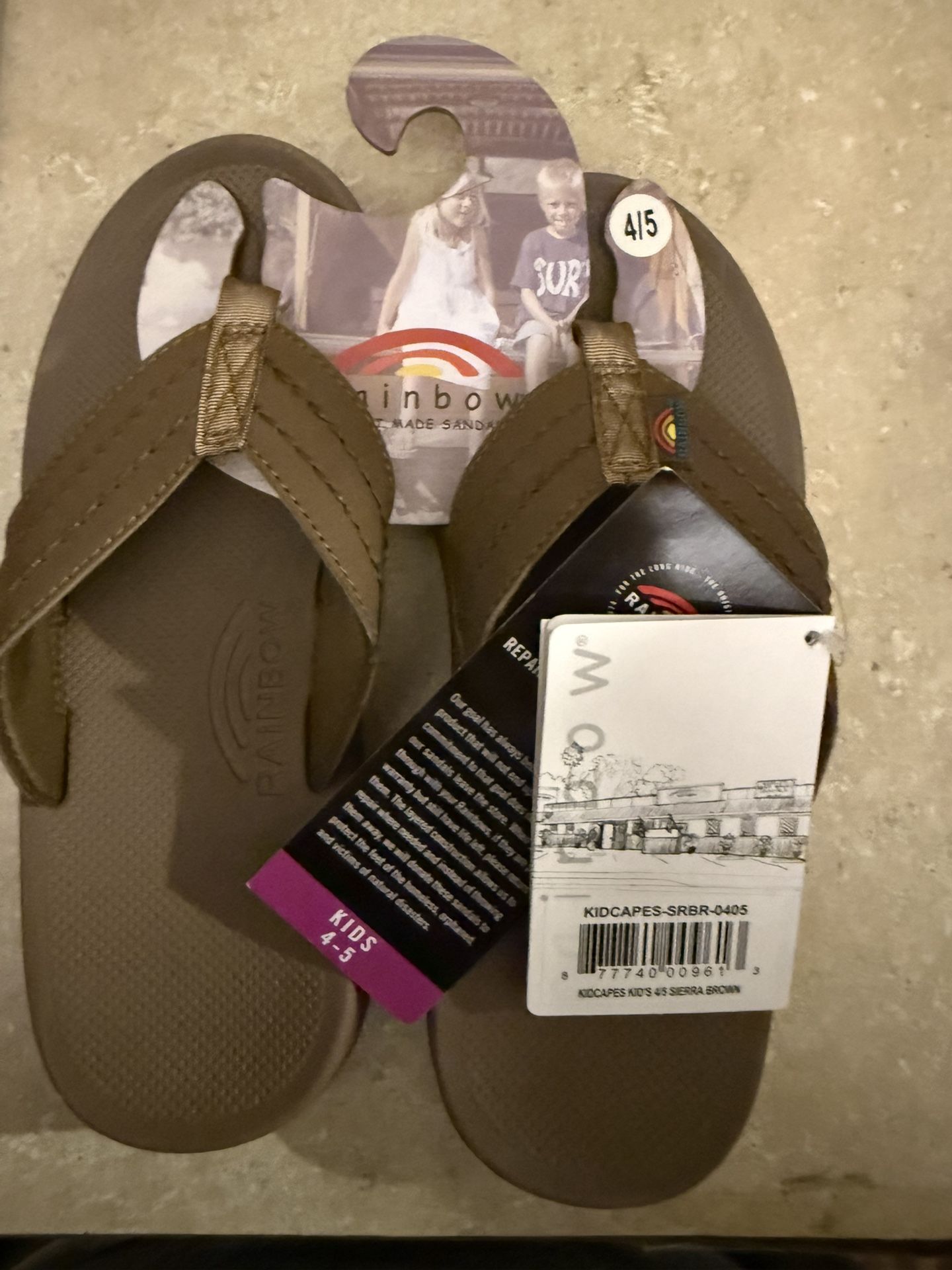 Boys Rainbow Sandals