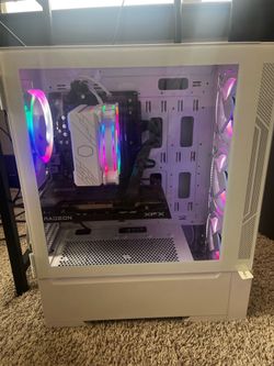 Gaming PC with accessories
