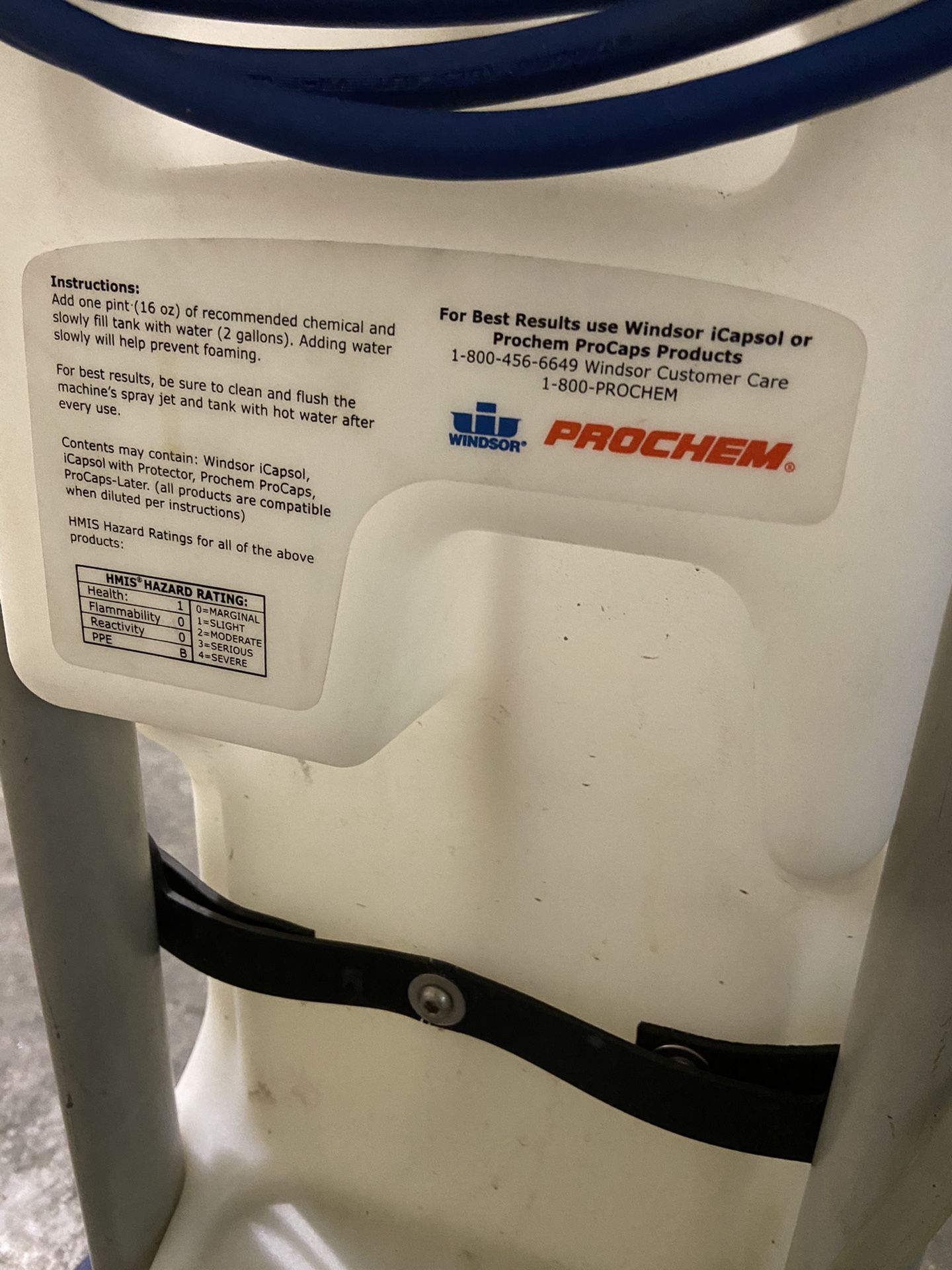 Prochem procaps floor scrubber