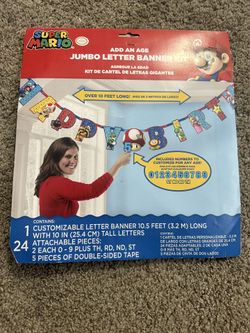 Super Mario Banner