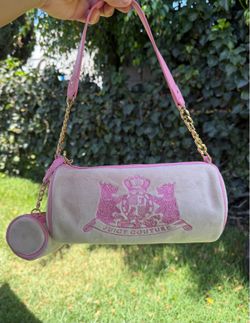 Juicy couture barrel hand bag pink