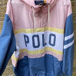 Polo Pullover Windbreaker