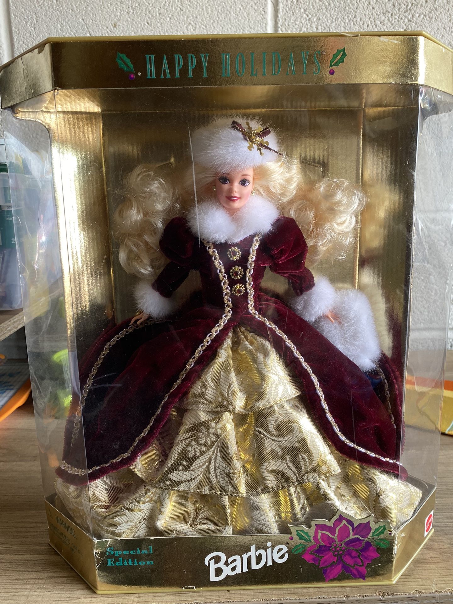 1996 Holiday Barbie (brand New In Box)