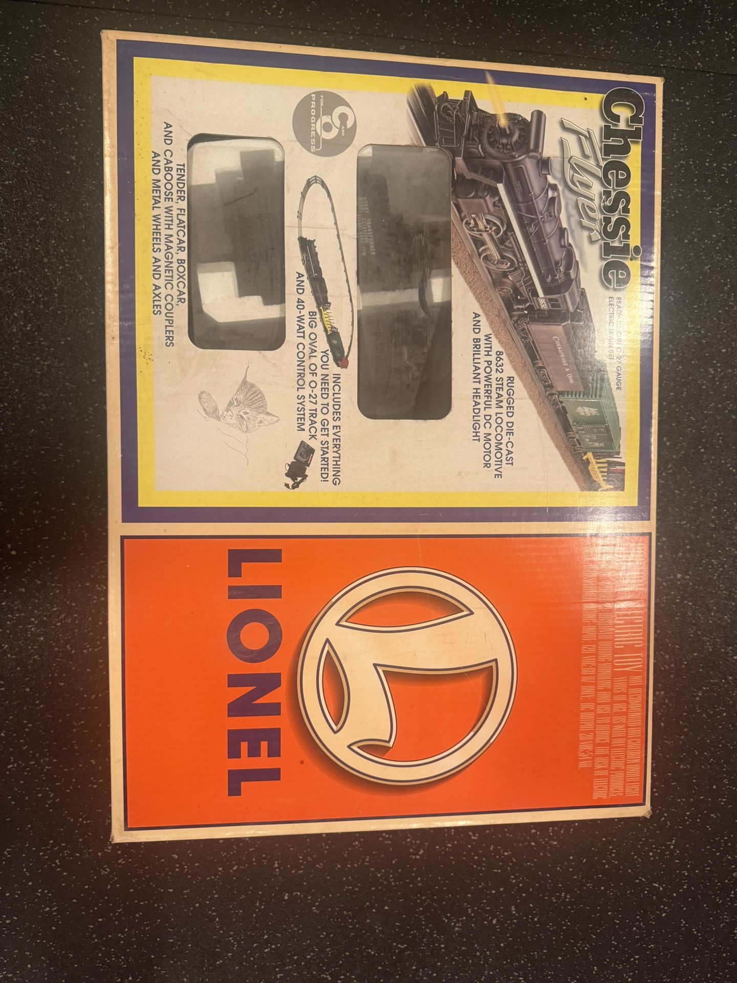 Lionel Chessie Flyer Train Set