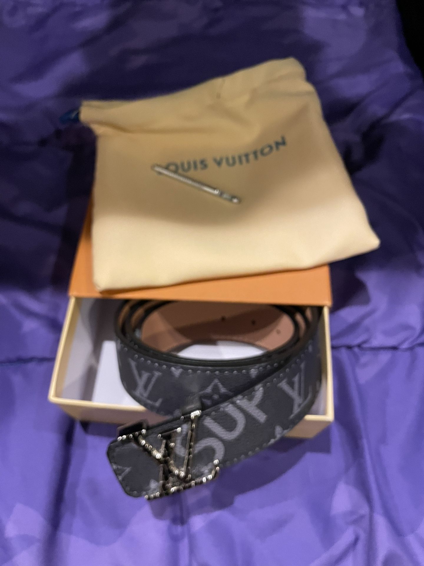 Brand New, Supreme Louis Vuitton Belt.