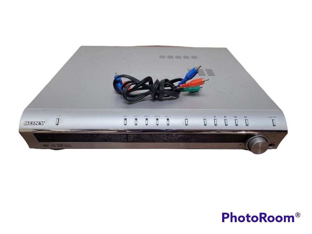 Sony HCD - DX150 DVD Receiver 5 Disc Changer S-MASTER Digital Surround Amplifier