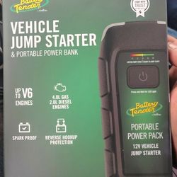 Battery Tender Vehicle Jump Starter/Power Bank