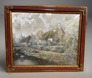 Carl Valente Cottage Rare Magic Manifestation Art!