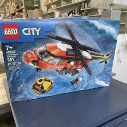 LEGO City Coast Guard Helicopter Toy for Kids 60503