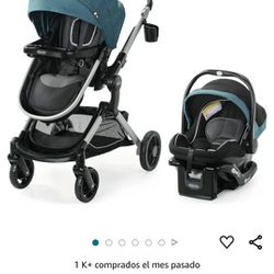 car seat and stroller...Graco