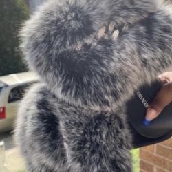 Blanco Bling Real Fur Custom Slides Sizes 7-10 Only Message True Size & Order