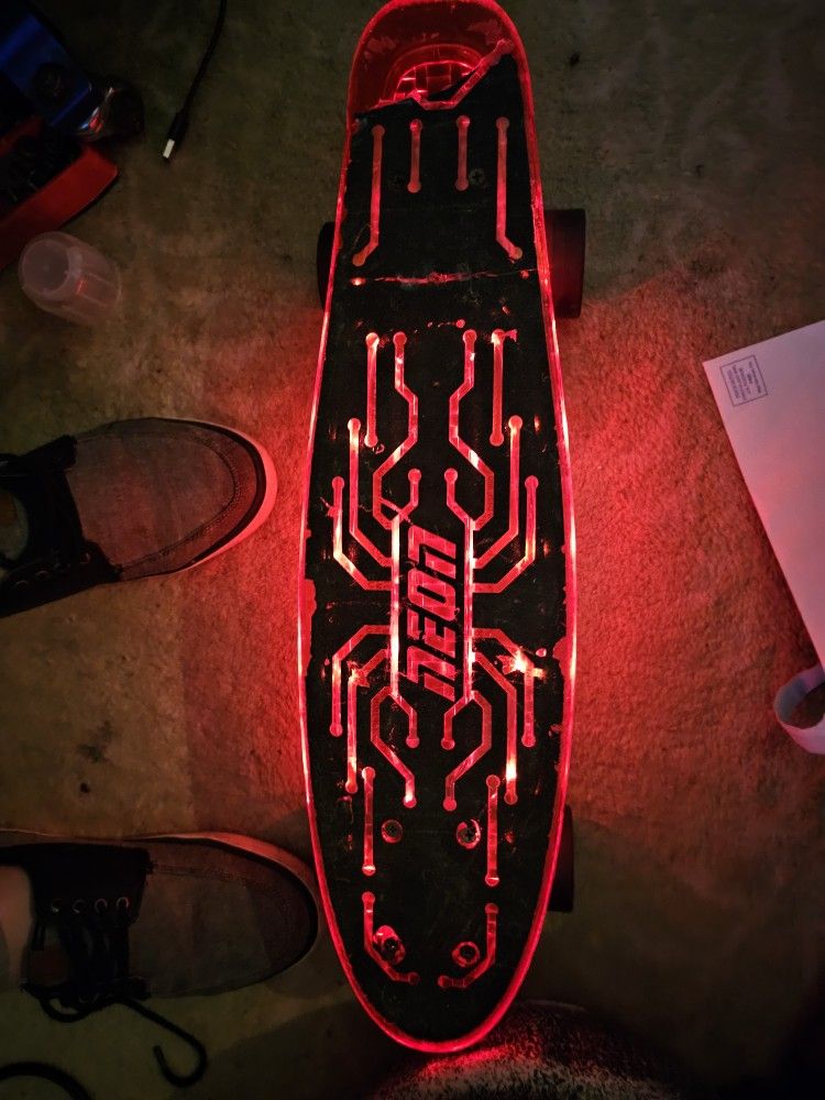 Skate Board LED Powered