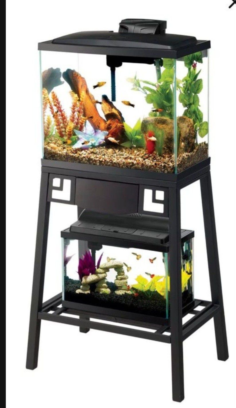 Aqueon Stand/Fish Tank/Lights/Etc