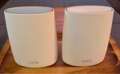 NETGEAR Orbi RBR50v2 Tri Band Mesh WiFi AC3000 Router & Satellite