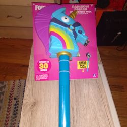 Fortnite Roleplay Rainbow Smash 30” Expandable Cos Play Foam Battle Tool NIP

 