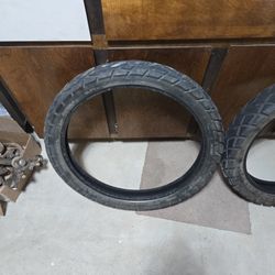 Kenda Motorcycle Tires 90/90-21 and 120/80-18