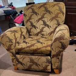 Southwest Horse Recliner Chair 