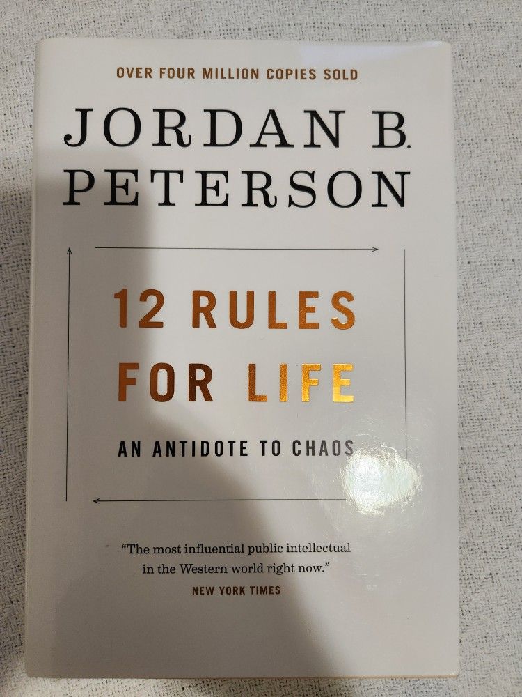 12 Rules For Life By Jordan Peterson