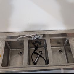 Regency 3 Bowl Sink (New In Box Never Used/Opened)